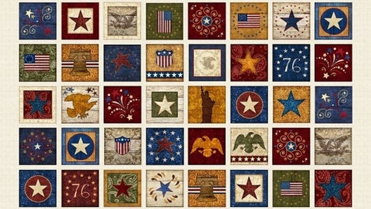 Stars and Stripes Forever - Patriotic patches