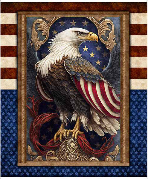 American Spirit - Patriotic Eagle PANEL