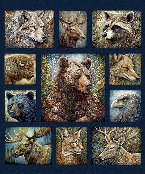 Enchanted Forest - Forest Animal PANEL