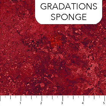 Stars and Stripes 10 - Gradations Sponge (Red)